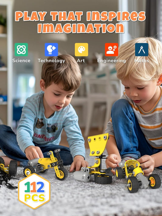 Electric Toy Construction Kit For Kids.