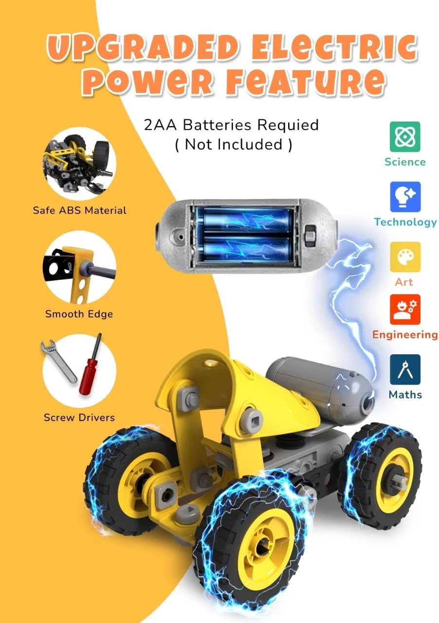 Electric Toy Construction Kit For Kids.