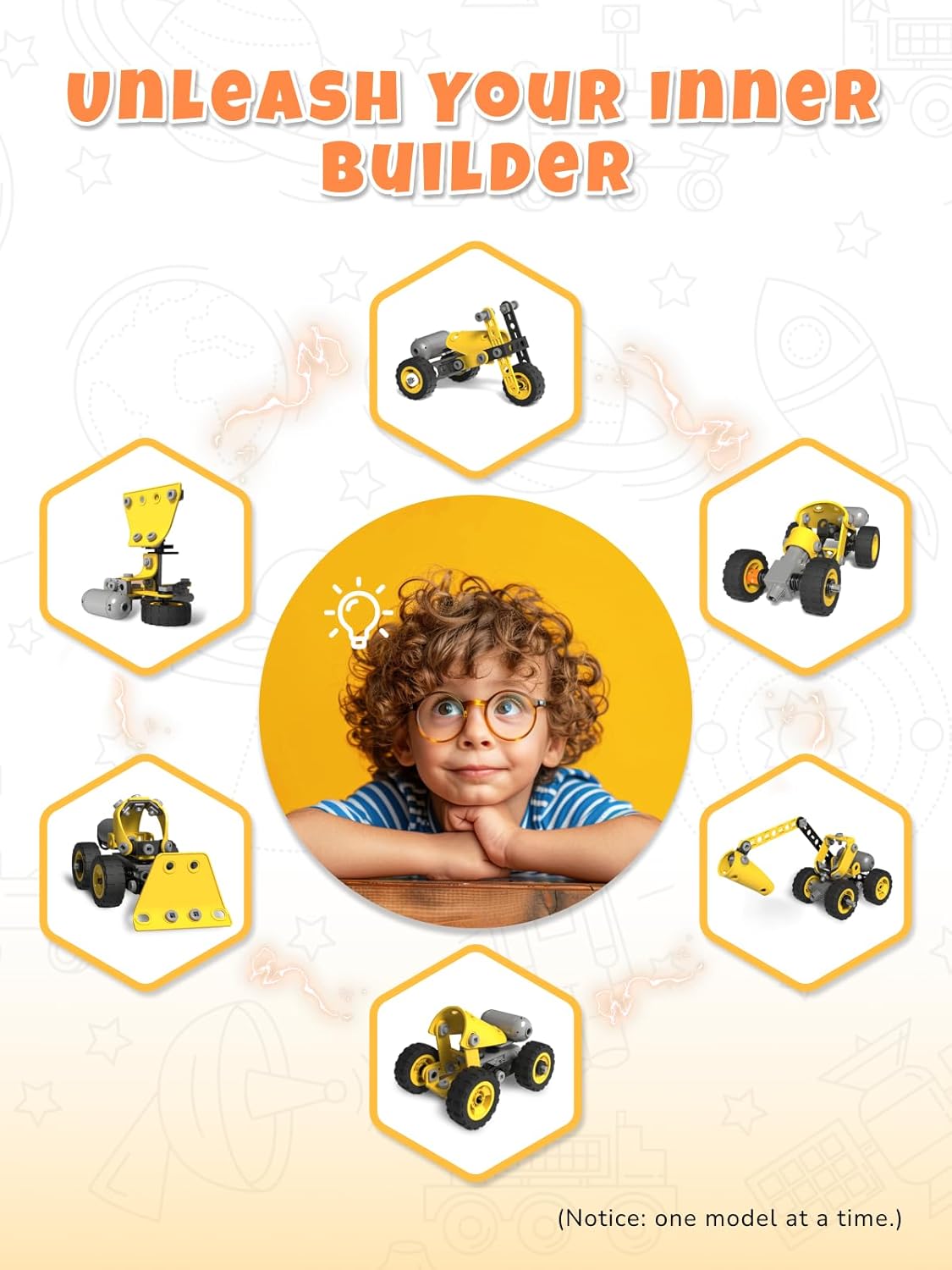 Electric Toy Construction Kit For Kids.