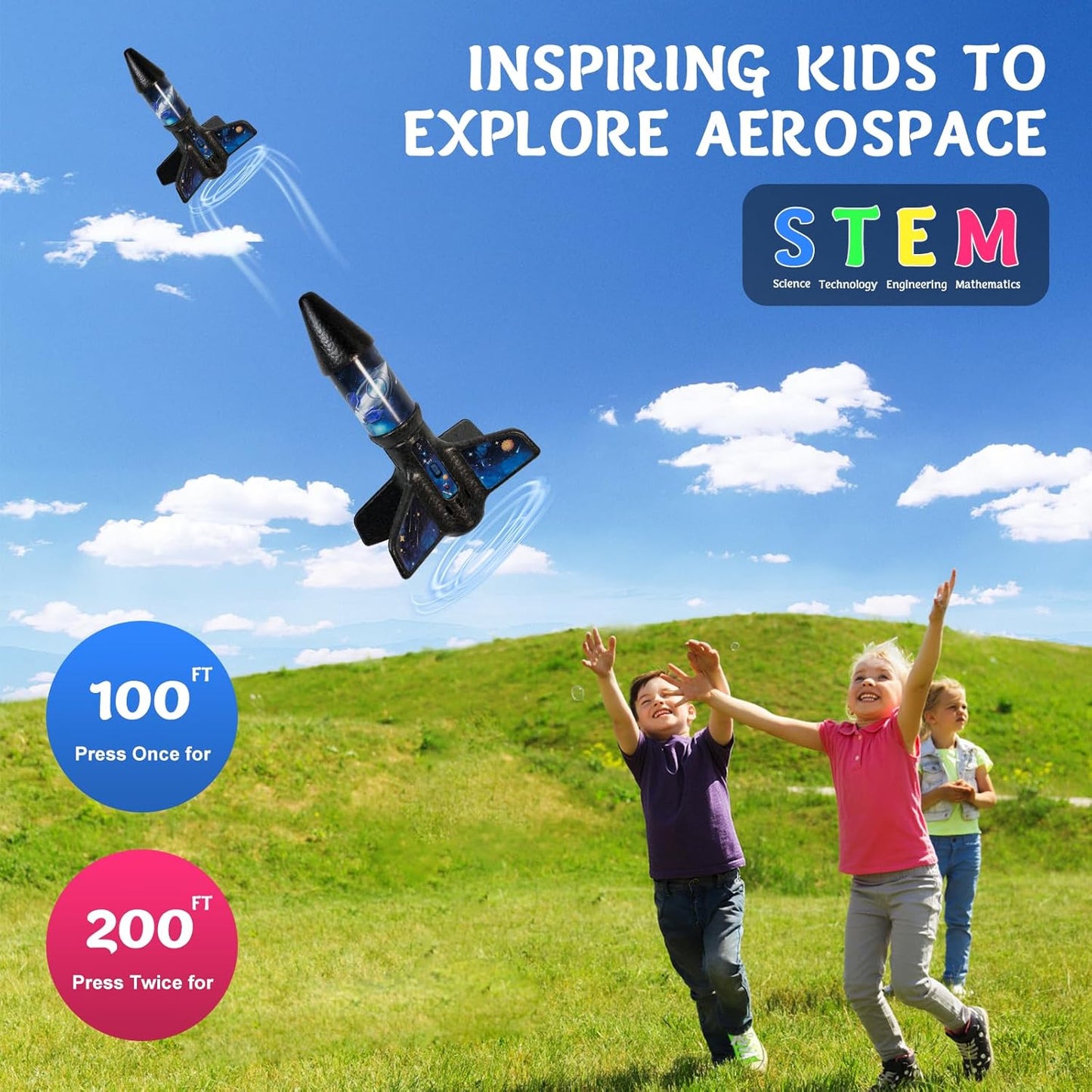 Electric Rocket Launcher for Kids.