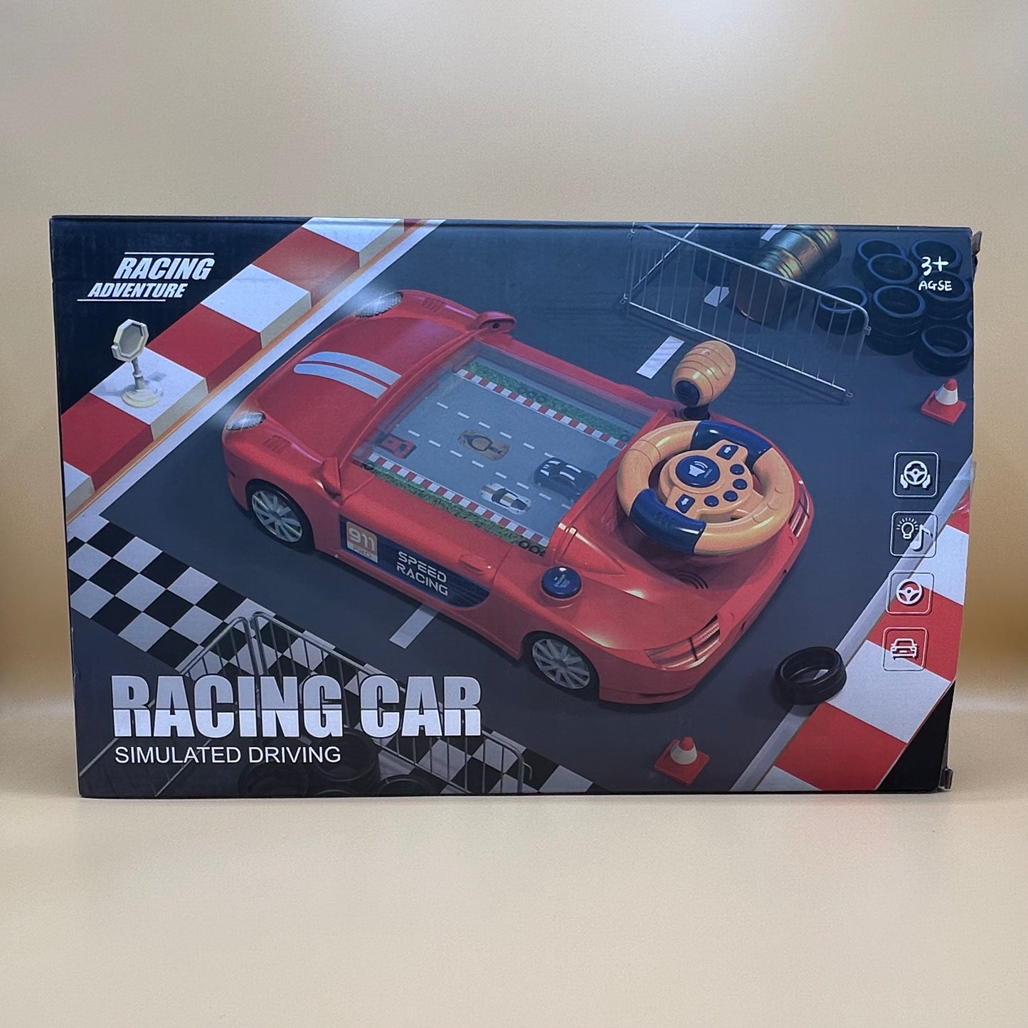 Red Racing Car.