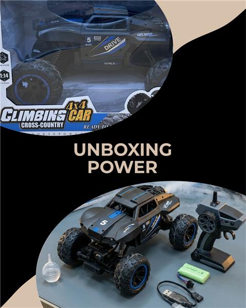 Climbing 4x4 Car
